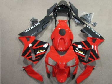 2003-2004 Red Black Honda CBR600RR Motorcycle Fairing UK Factory